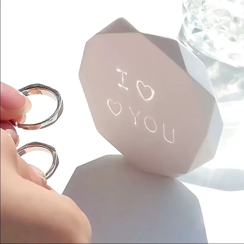 Love You Set - 2 Rings WIth a Box